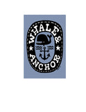 Whale & Anchor Sticker