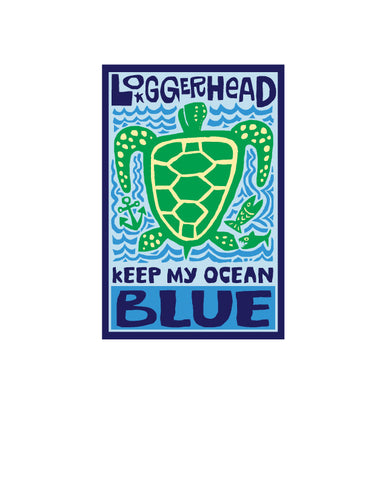 Coastal Soul Anchor Sticker